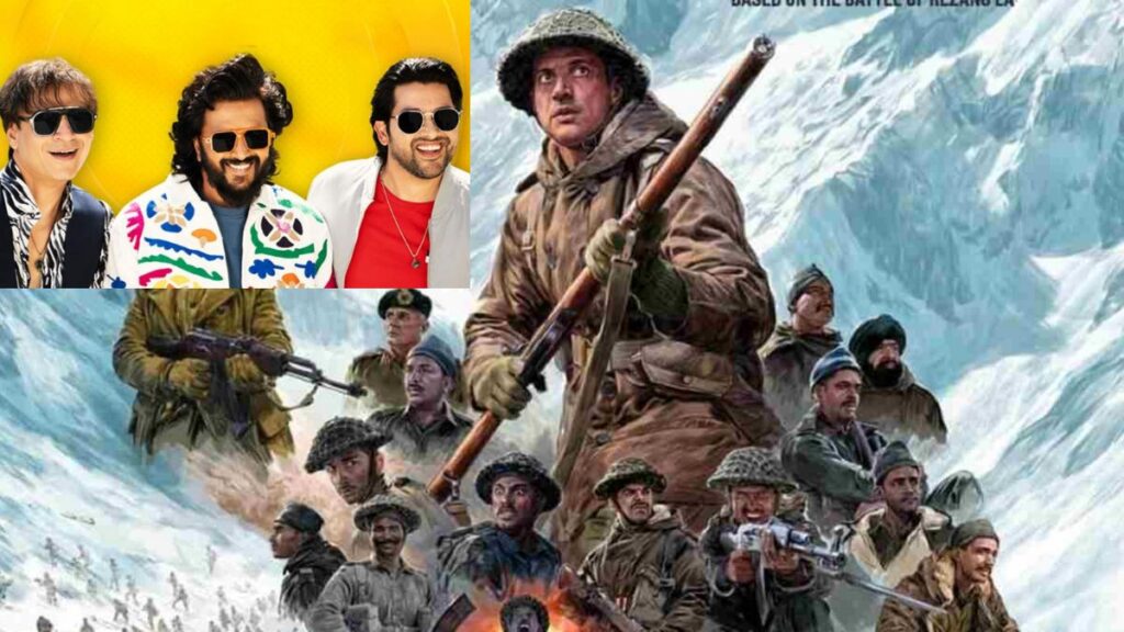 Mastiii 4 vs 120 Bahadur Box Office Day 1 Riteish Leads Farhan Despite Slow Opening